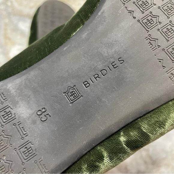 Birdies - The Heron in Olive Green Flats Women’s 8.5 - Picture 10 of 11